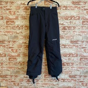 Spyder Black Kids Bottoms